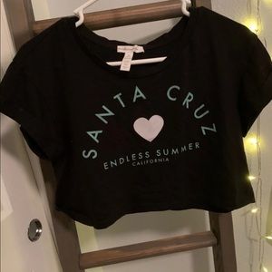 santa cruz crop top